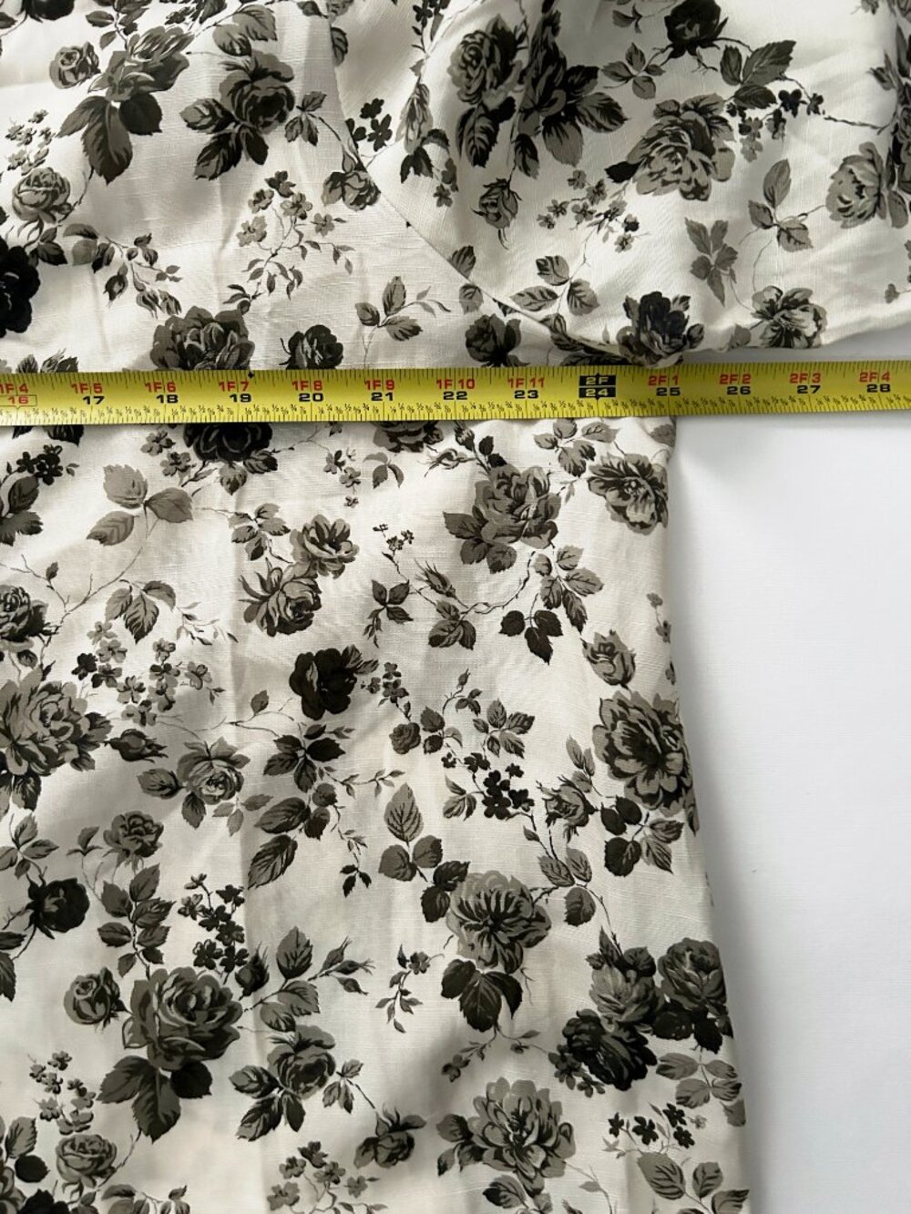 Tuckernuck Faded Roses Drop Waist Toile Tate Mini Dress Garden Party 3XL NWT - Picture 8 of 11